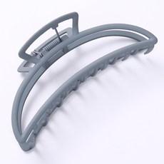 수스다 파스텔 빅사이즈 바나나 메탈 올림머리 헤어집게핀