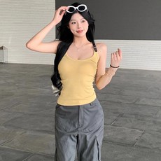 어썸풀 여성용 제프 U넥 나시 A24SMS031801