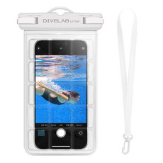 Imall 水下觸控Able CPIW潛水包防水包+Next掛繩組, 白色（防水包）, 1組