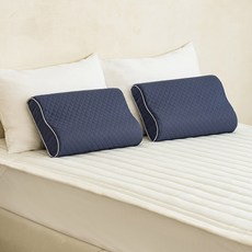 더자리 코지핏 메모리폼 라텍스 누빔 베개커버