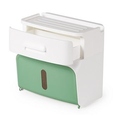 多功能衛生紙架, 綠色, 1個