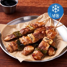 푸드장 숯불닭꼬치 닭산적 200g + 데리야끼 소스 30g 세트 (냉동), 230g, 1세트