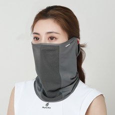 OZERO River Fox高爾夫面罩 108, 灰色, 1個