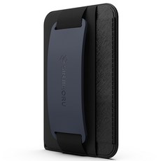 Sinjimoru Magsafe 相容手機握把掛繩卡夾, 海軍藍, 1個