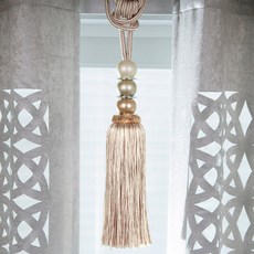 GINNA SONG 窗簾綁帶 漸層, 1個, 米色