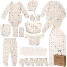 withorganic 小兔子四季通用款優質嬰兒禮盒 20件組