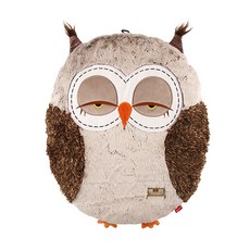 petoria 可愛貓咪 Snoozy Friends 坐墊, 貓頭鷹, 1個