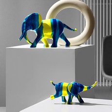 幸運大象情侶擺飾, 一種顏色