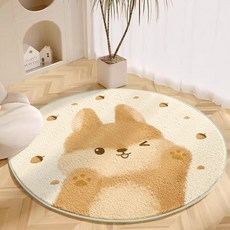 Dadaland 粉彩圓形地毯, 眨眼松鼠, 1個