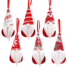 Rich Ocean 聖誕老人樹裝飾6件組, 混合色, 1個