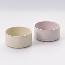 프렐류드 마틴 공기 2종 세트, 핑크, 아이보리, 2세트