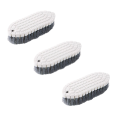 Kkokka 彈性神器清潔刷, 3個, 灰色