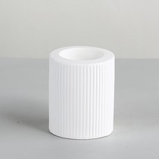 JCP 現代主義設計燭台 2入, 白色