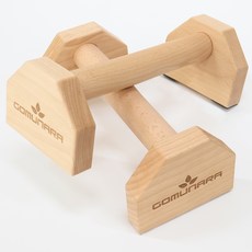 GOMUNARA 高級山毛櫸木俄式挺身槓 木質雙槓 30cm 2入, 單一商品, 單一顏色