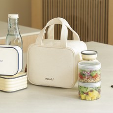 모슈 런치 쿨러백, NATURAL, 1개 NATURAL, 1개