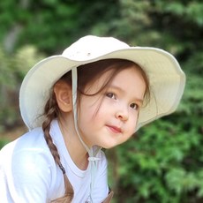 Woojooi 孩童網眼透氣探險帽