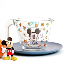 Corelle Brands 康寧餐具 Pyrex 迪士尼Good Morning米奇量杯, 250ml, 1個, 透明