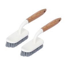 JLIFE Odore 多用途清潔刷, 白色, 2個