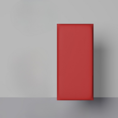 미소로운 벽 쿠션 벽매트, 레드