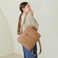 banabana 女款 Vega A 後背包, 灰褐色
