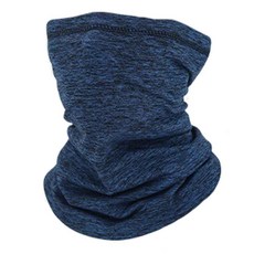 Porabella 保暖多功能舒適透氣親膚細絨毛彈力面罩 WMF002, 1個, 藏青色