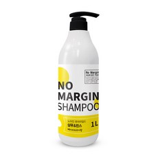 No Margin 寵物狗用溫和保濕洗毛精 爽身粉香氛, 1個, 1L