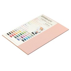 종이문화 다빈치엠보 양면엠보싱지 180g No 82 라이트핑크, 10개