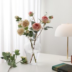 三好玻璃 復古甕條紋玻璃花瓶 SH574-26L, 單一顏色