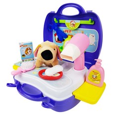 유아용 애견샵놀이 역할놀이소품 가방, 혼합색상, 1개