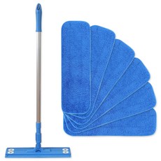 拖把清潔器 + 超細纖維墊組, 1套