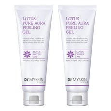 Dr.Myskin Lotus Pure Aura 去角質凝膠, 110毫升, 2個