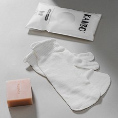 간소 각질만 부드럽게 제거하는 손모아 때장갑, 네이처 화이트, 1개, 2개입