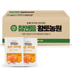 참앤들황토농원 맛있는 늙은 호박즙 90ml x 100p, 9L, 1개