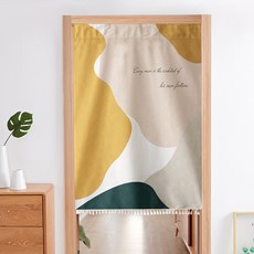 Pairing清新隔間布藝魔鬼氈門簾 1, 13