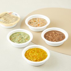 짱죽 덮밥소스 간장 찜닭 소스 100g + 한우 하이라이스 소스 100g + 새우 시금치 크림 소스 100g + 모듬야채 카레 소스 100g 세트, 1세트