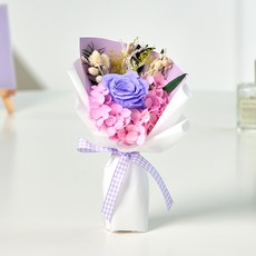Maison de Flore 不凋謝鮮花 永生花 迷你花束, 紫羅蘭色
