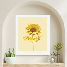 세잔느화실 골드해바라기 풍수인테리어 캔버스 액자 1 풍수 황금 해바라기, 1.풍수 황금 해바라기