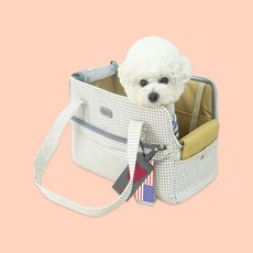 REDPUPPY 狗狗Tirke外出提包, 杏仁深灰色