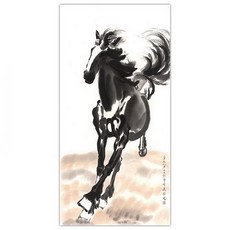 Lize Jaini 室內裝飾品 書法 東方畫 馬 K13712 15