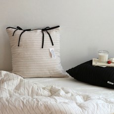 maisonderoomroom 流蘇ST抽繩蝴蝶結抱枕套