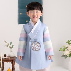 Iseolhanbok 50003 天空之談 韓服 上衣 + 背心 + 褲子 套裝