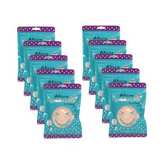 이지피아 아키우네 폼클레이 10p, 살구, 50g, 10개