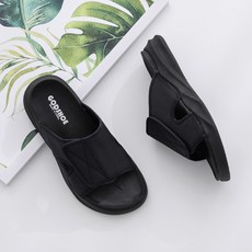 GODSHOE Runner2 Ox 緩震拖鞋, 黑色, 255