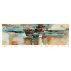 알럽홈 스타일프린팅 태슬 벨크로 멀티커튼