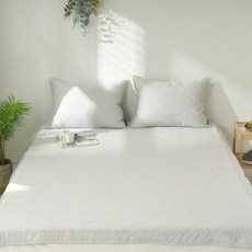 아쿠아 아이스셀 냉감 패드겸 카페트, 멜란지그레이