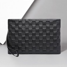 엘쏘 남성용 펀칭 레더 파우치백