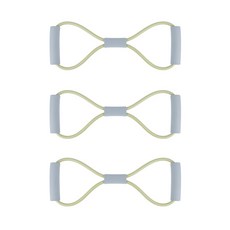 마켓에이 파스텔 8자 튜빙밴드 3p, 그린