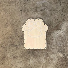 Studio612 寶寶貓咪果凍樺木盤 2入, 木質