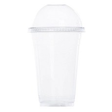 PET外帶透明杯 520ml 含蓋組, 100套, 100個