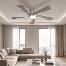 비츠조명 LED 캄브리즈 BLDC 천장 실링팬 조명 137cm, 크롬